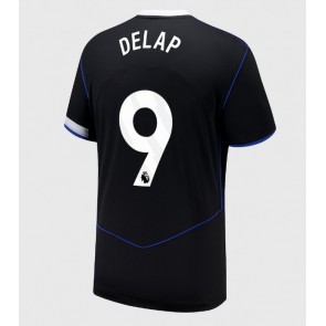 Chelsea Liam Delap #9 Rezervni Dres 2025-26 Kratak Rukavima